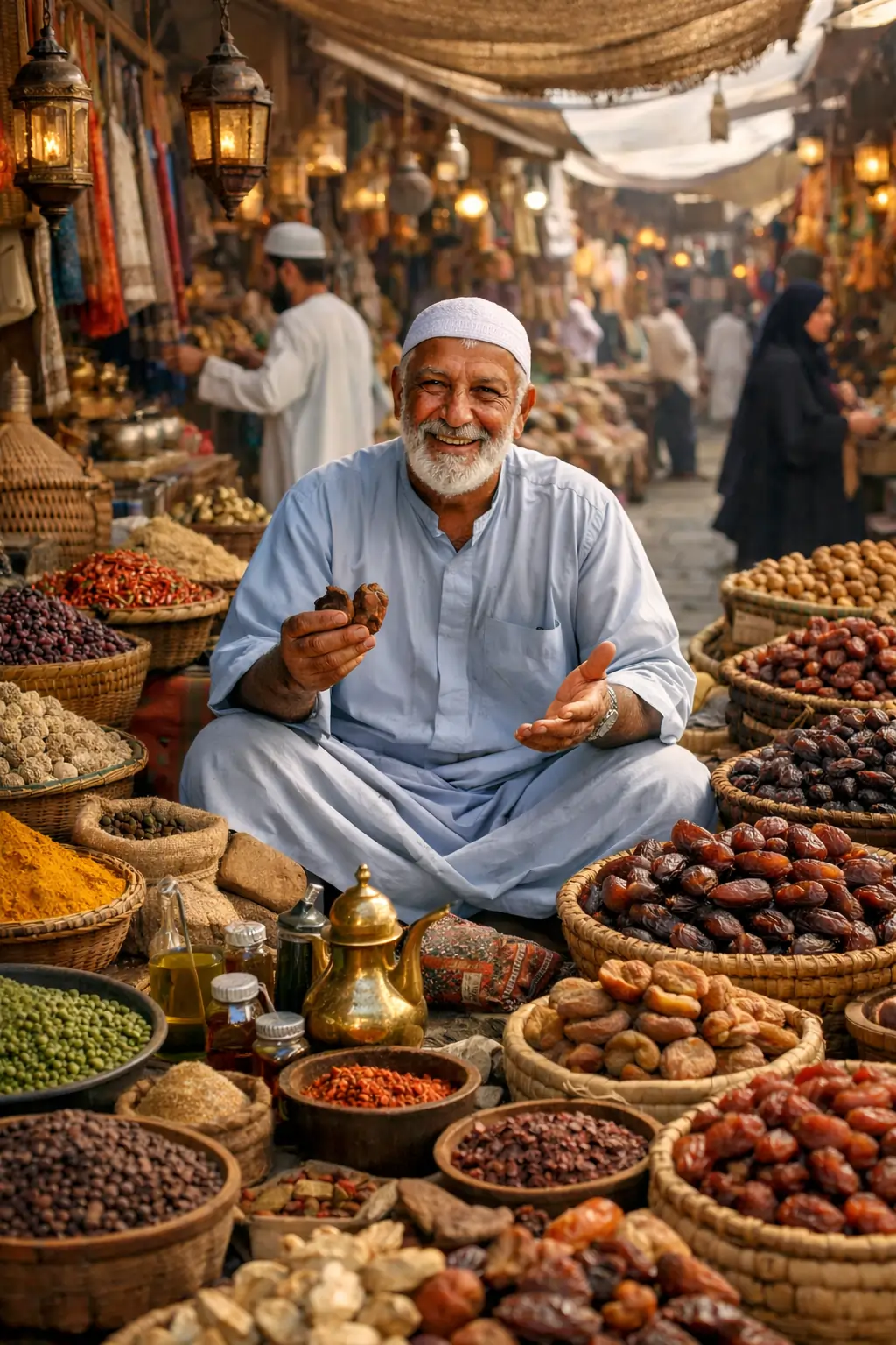 تاجر في الأسواق