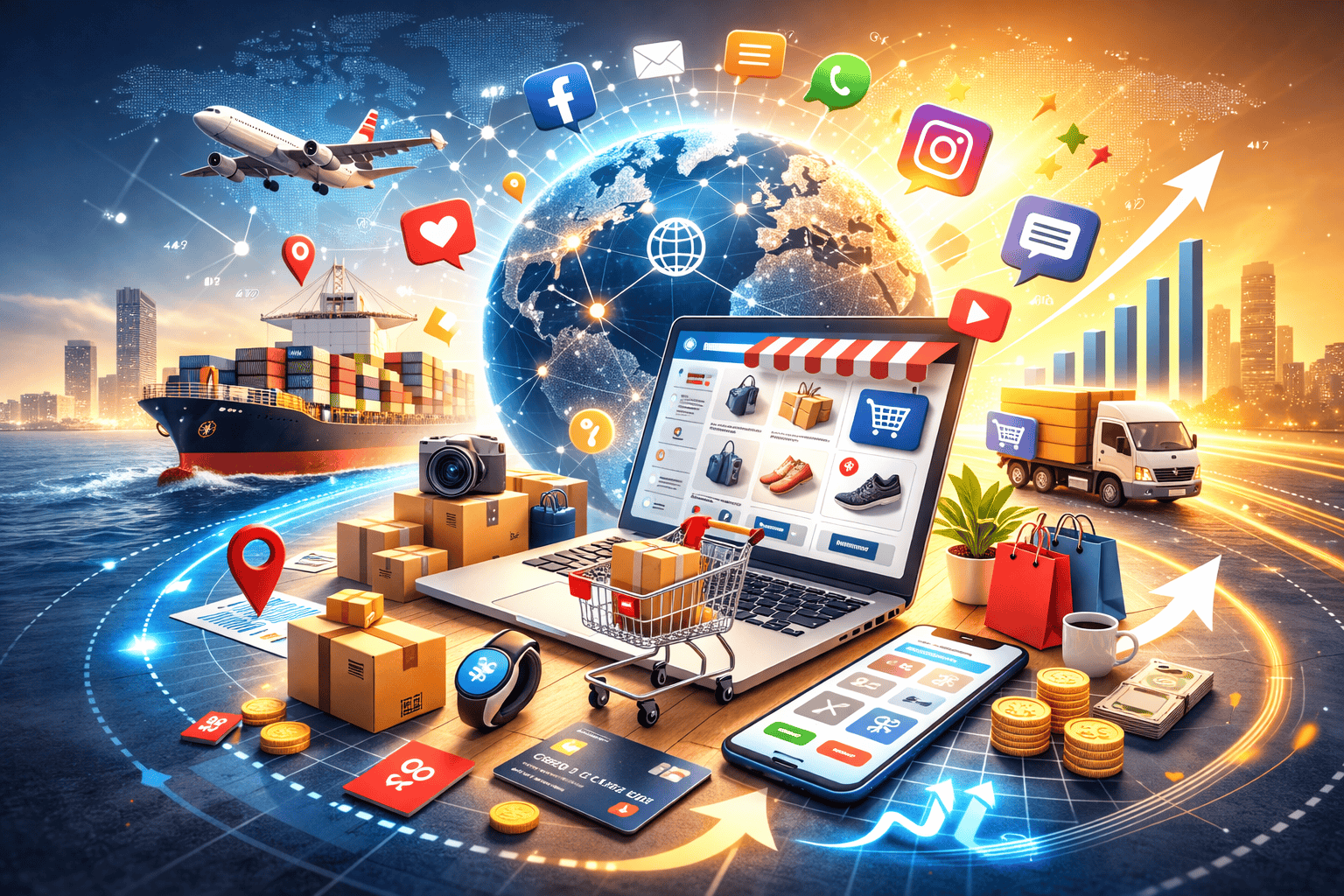 التسويق الإلكتروني عبر المنصات الرقمية