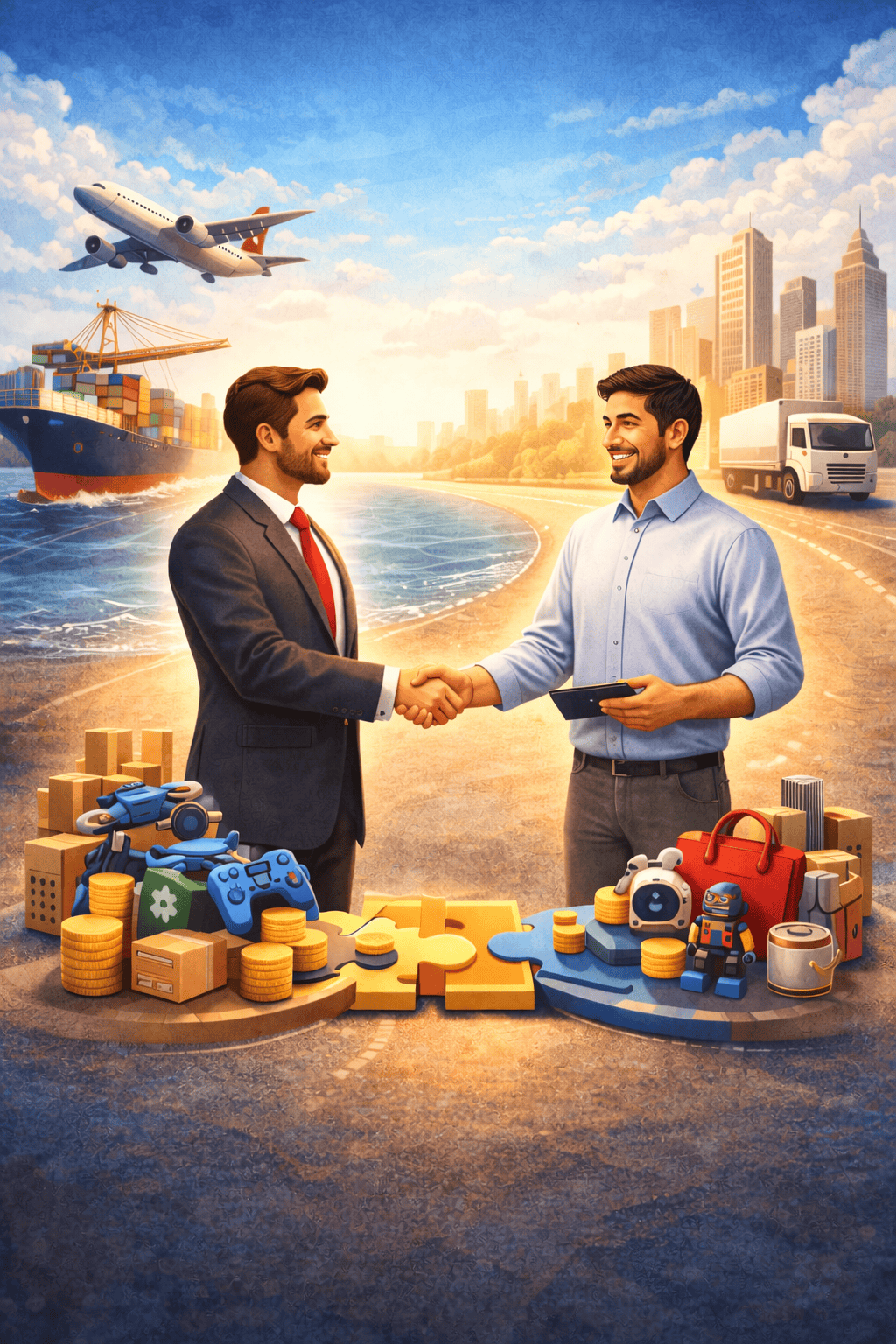 التسويق لفرص الشراكة بين التجار والمستوردين المصغّرين