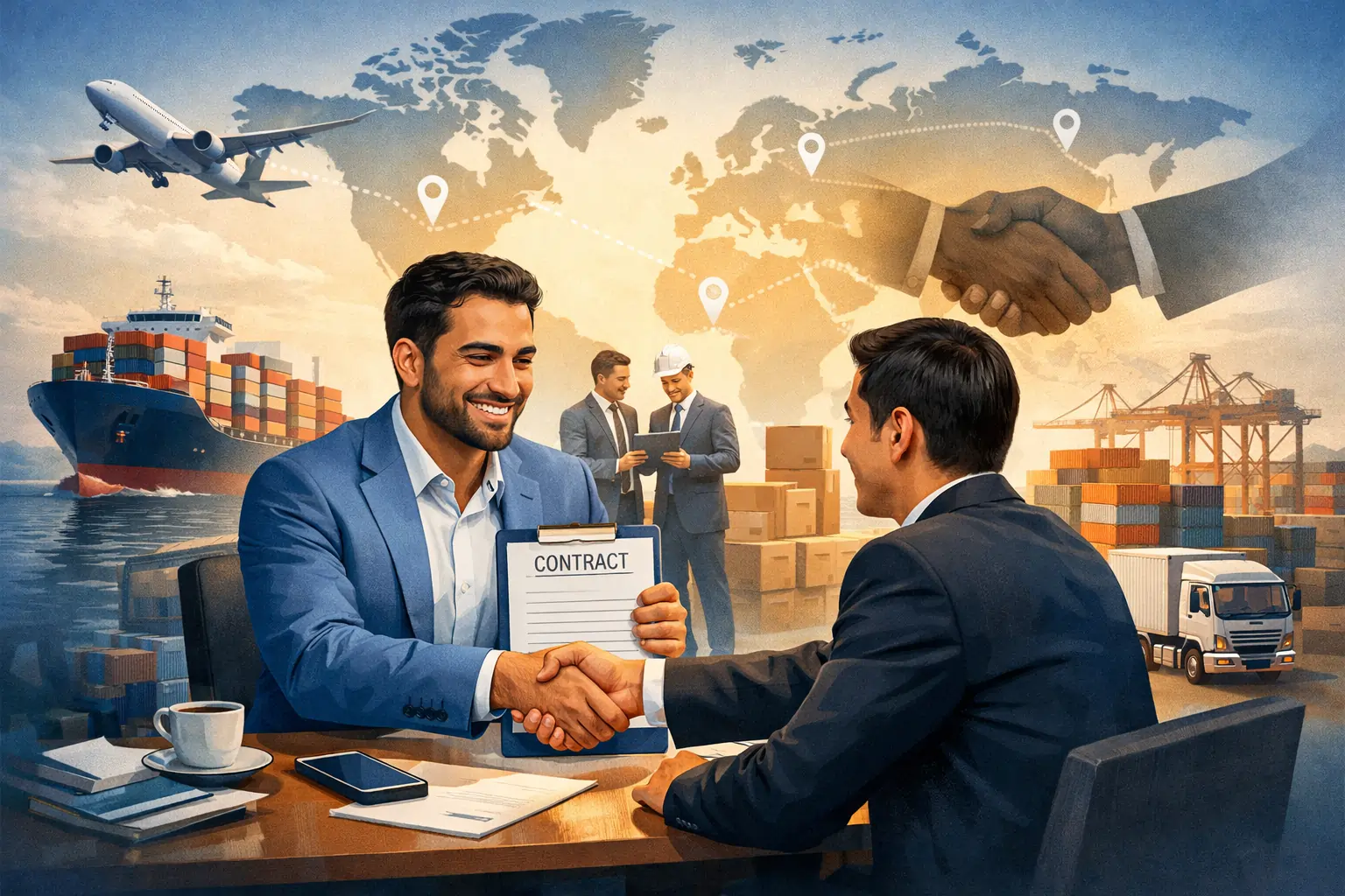 مستورد مصغر أبحث عن إبرام صفقة شراكة