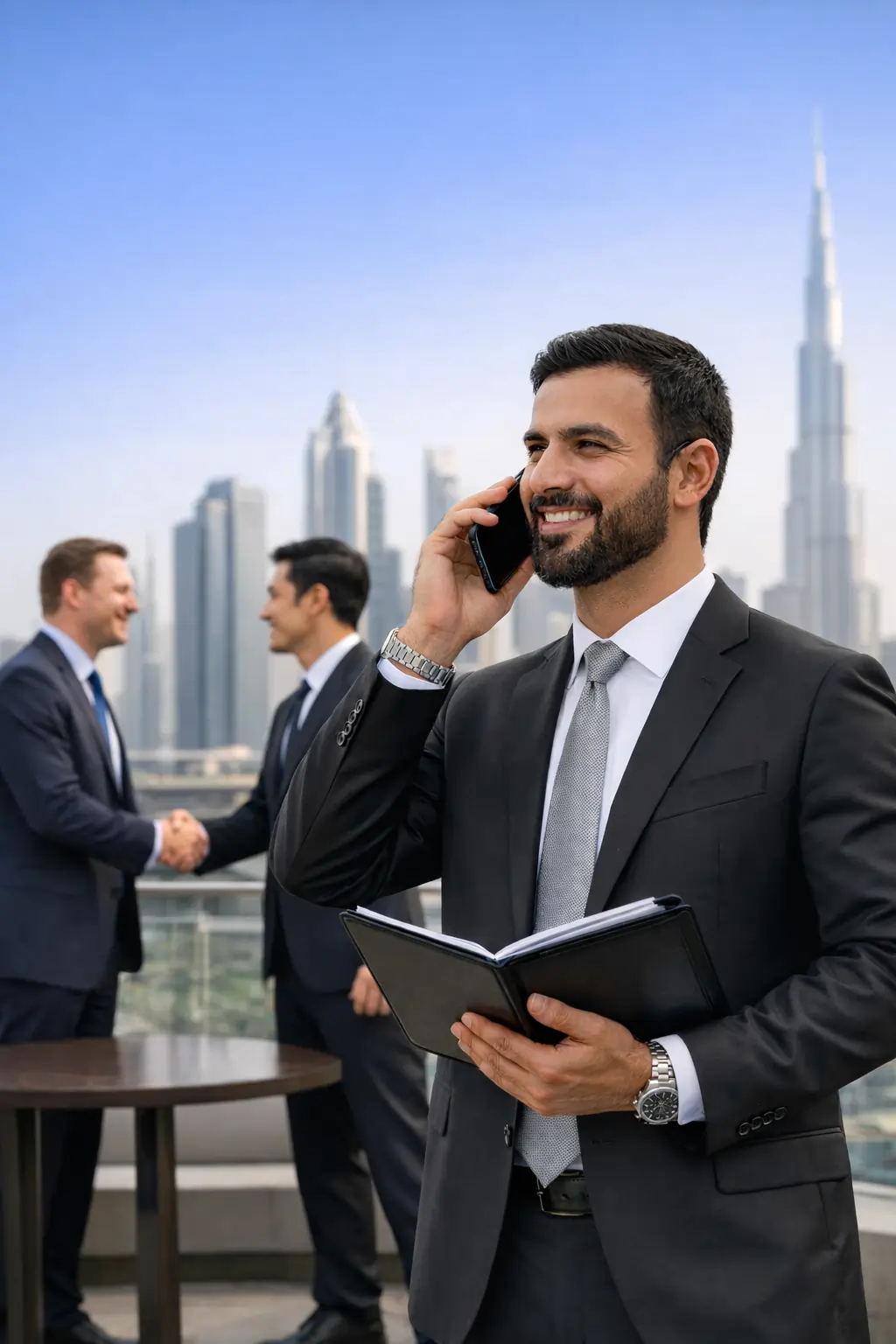 وكيل أو وسيط في الخارج أبحث عن إبرام صفقة شراكة